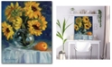 Courtside Market Sunflower and Pear 20" x 24" Gallery-Wrapped Canvas Wall Art